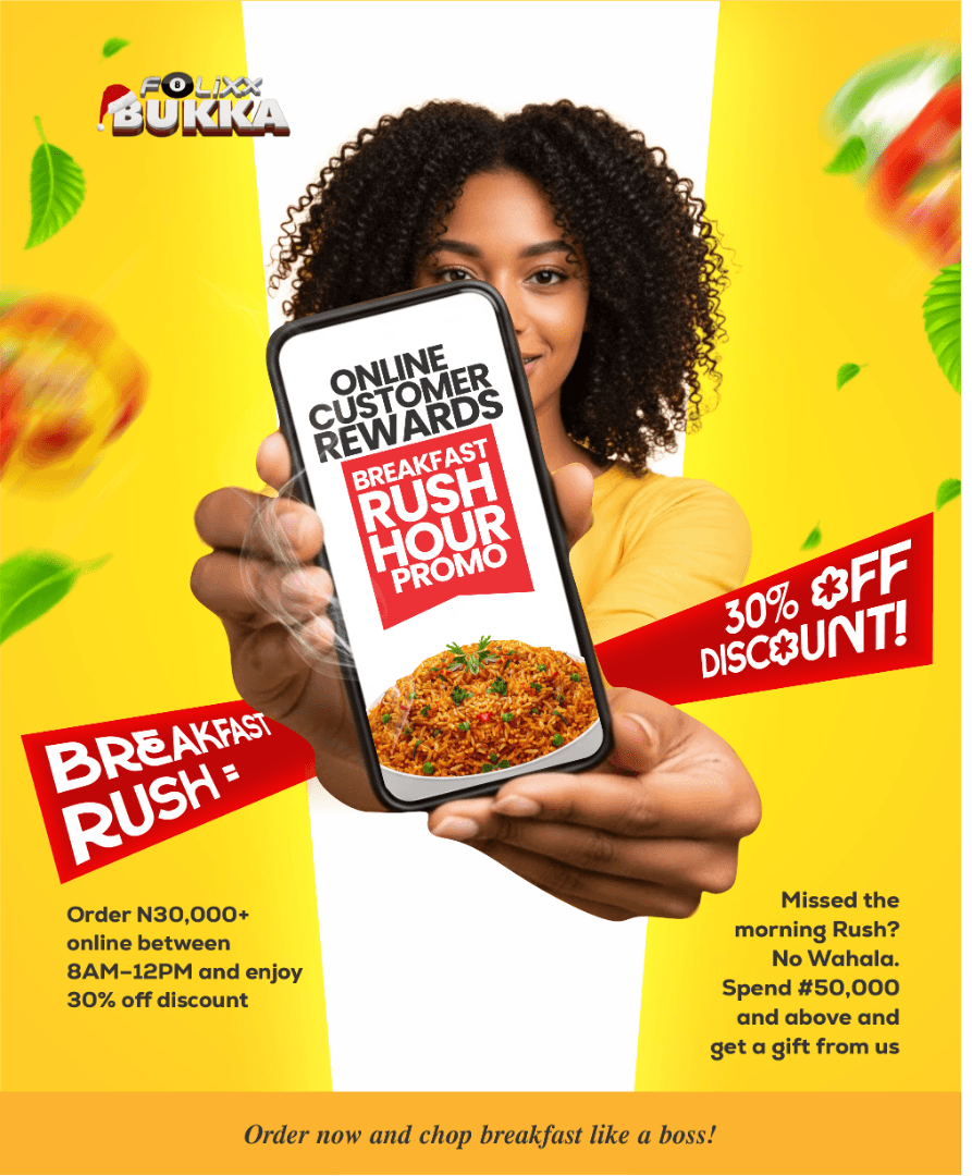 30% discount and free gift promo